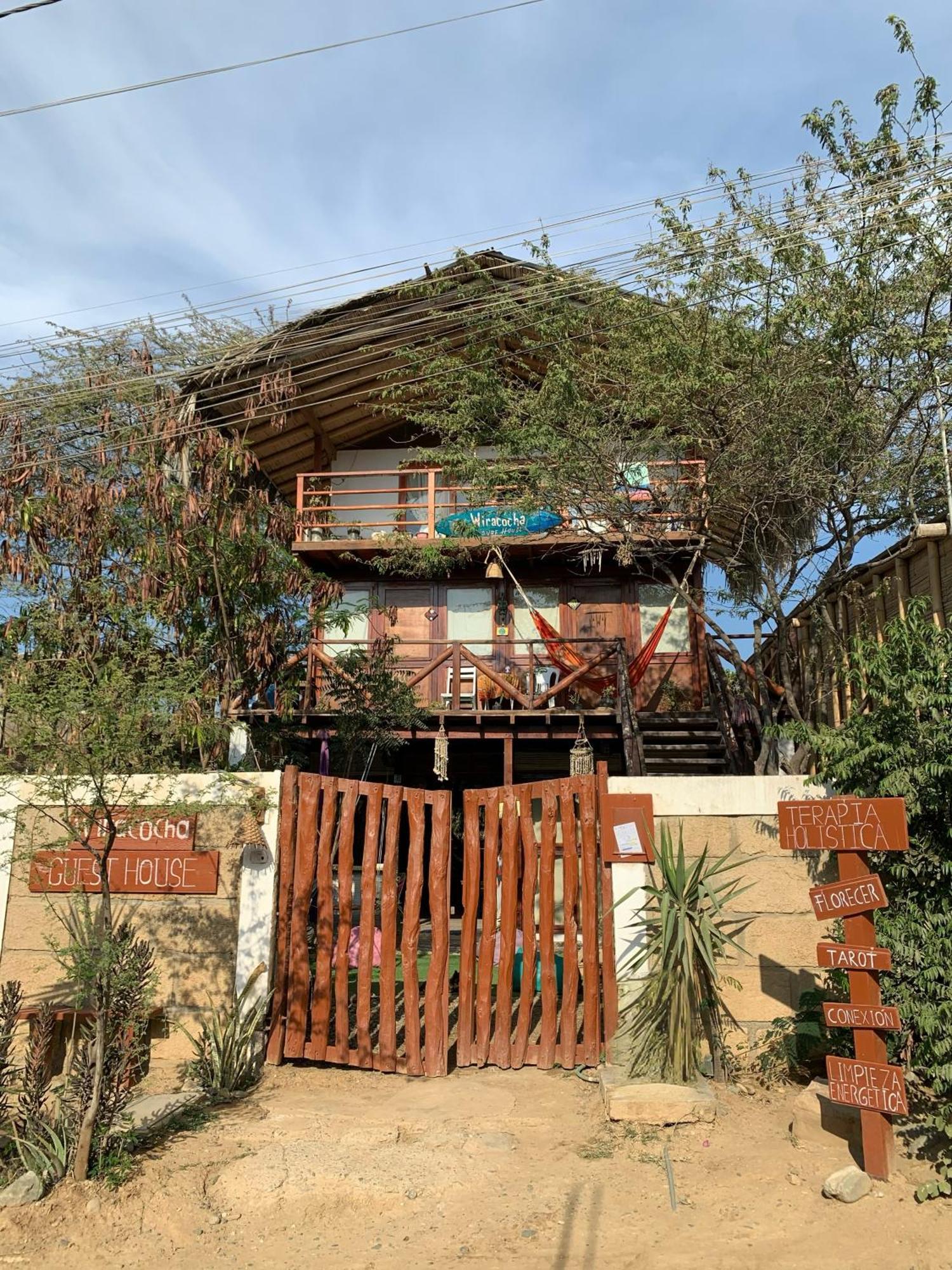 Wiracocha Hostal 曼克拉 外观 照片
