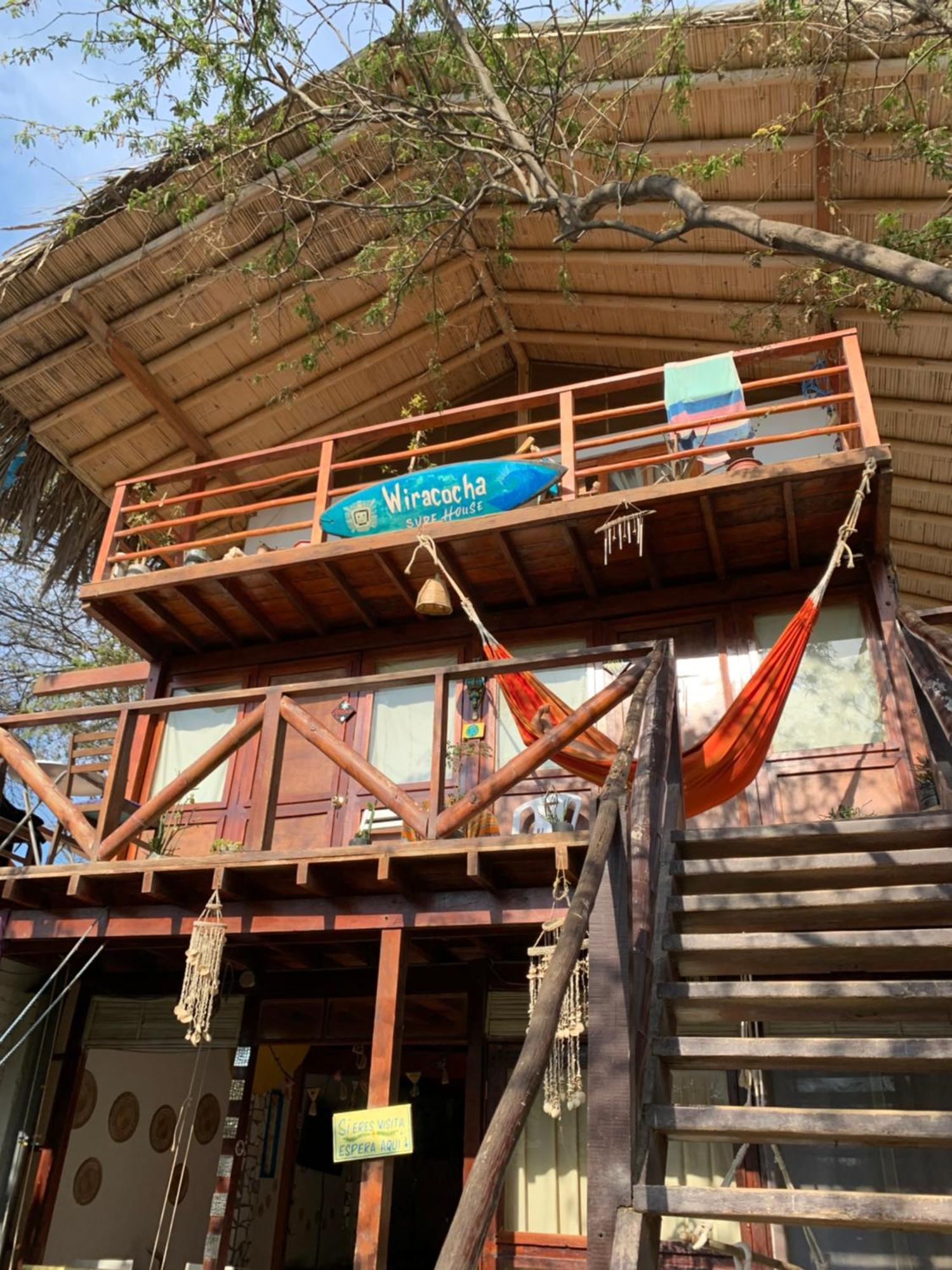 Wiracocha Hostal 曼克拉 外观 照片
